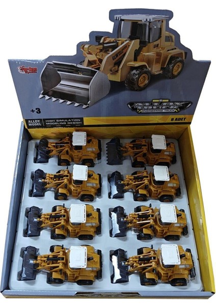 SZT-9964 Sürtmeli Metal Inşaat Aracı Kepçe
