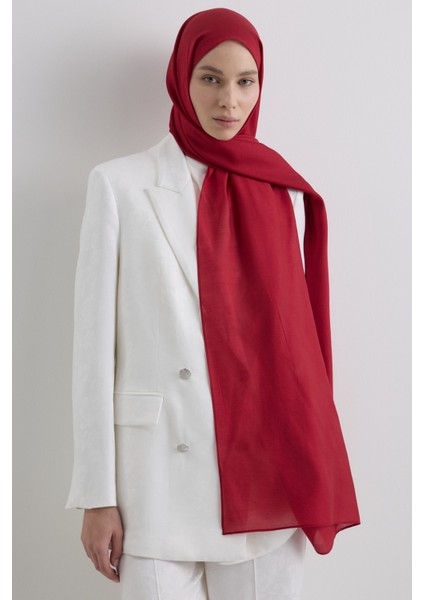 Paris Ipeği Şal - Kırmızı
