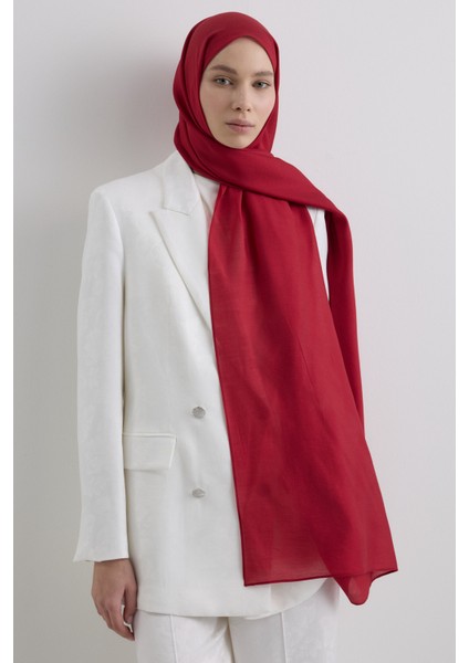 Paris Ipeği Şal - Kırmızı