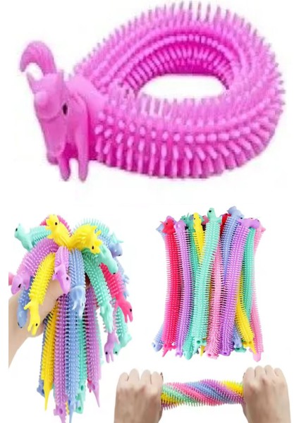 Yumuşak ve Esnek Pembe Duyusal Squishy Oyuncak, Havuz ve Plaj Keyfi Için fırsatları