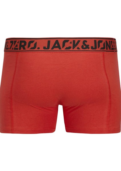 Jacnıne.zero Solıd Trunks 3 Pack Antrasit