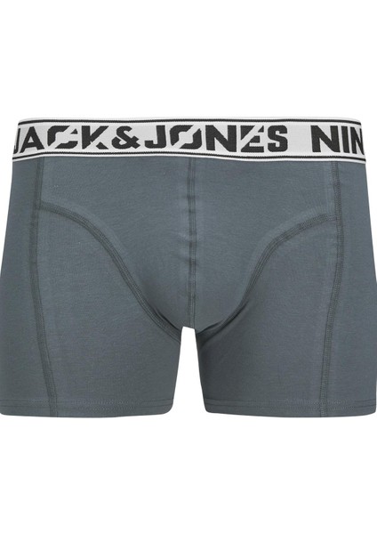 Jacnıne.zero Solıd Trunks 3 Pack Antrasit