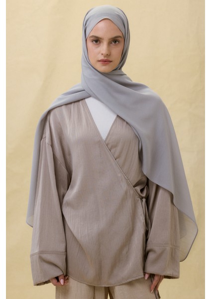 Paris Ipeği Şal - Gri