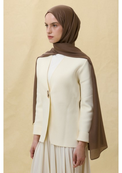 Paris Ipeği Şal - Koyu Vizon indirimleri