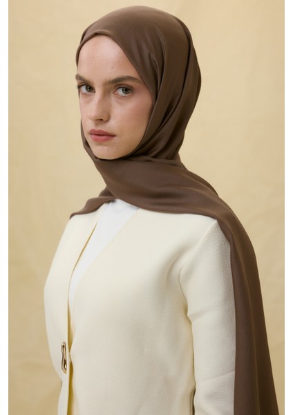 Paris Ipeği Şal - Koyu Vizon