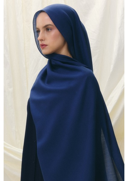 Paris Ipeği Şal - Açık Lacivert