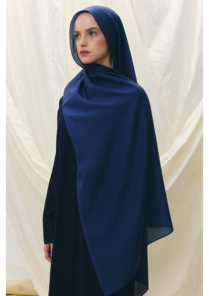 Paris Ipeği Şal - Açık Lacivert