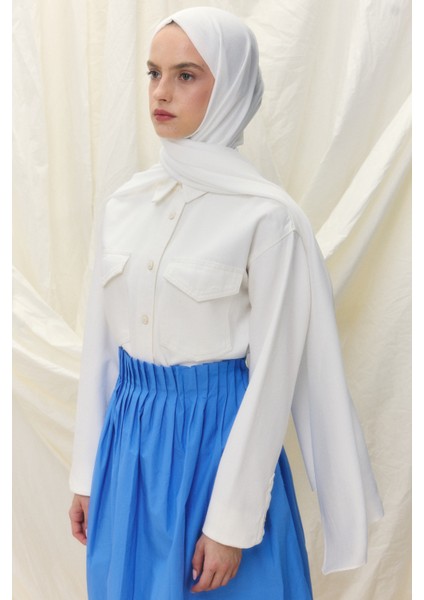 Paris Ipeği Şal - Beyaz fiyatları