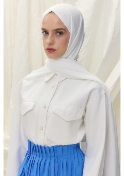 Paris Ipeği Şal - Beyaz fırsatları