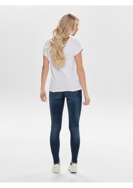 Kadın Basic Bisiklet Yaka T-Shirt 15106662 fiyatları