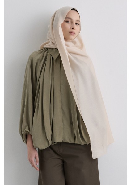 Paris Ipeği Şal - Krem