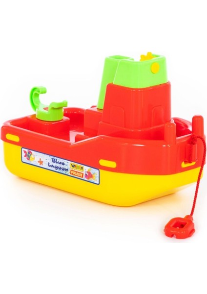 Kırmızı Oyuncak Römorkör Laguna, Deniz Macerası Için Mükemmel Seçim