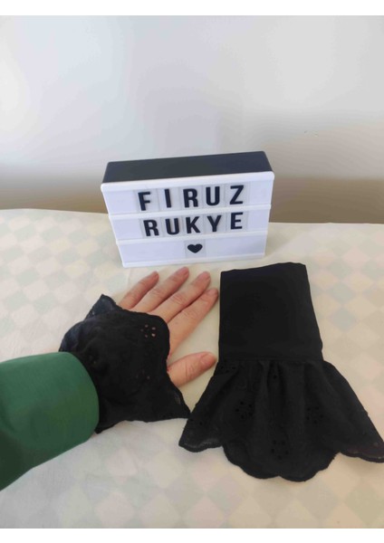 Gömlek Görünümlü Uzatıcı Manşet Kolluk