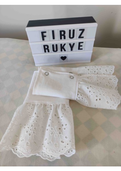 Gömlek Görünümlü Uzatıcı Manşet Kolluk