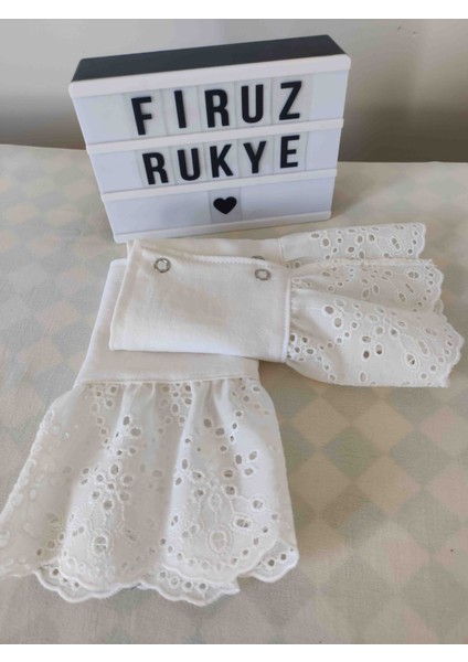 Gömlek Görünümlü Uzatıcı Manşet Kolluk