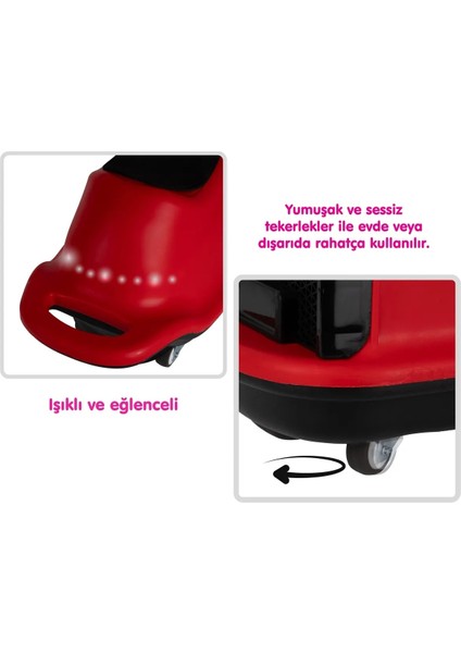 Ilk Arabam Turbo Bingit Araba (Kırmızı)
