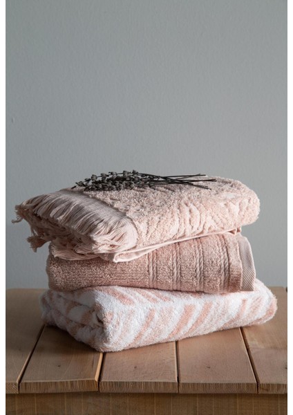 Ap 50X90 3lu Havlu Setı Jasmıne - Havlu Set