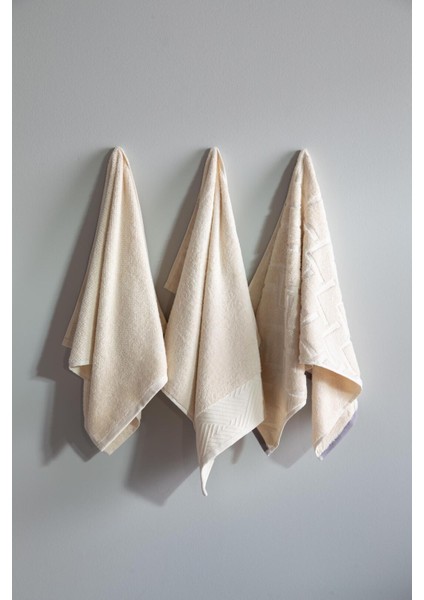 Ap 50X90 3lu Havlu Setı Tulıpa - Havlu Set