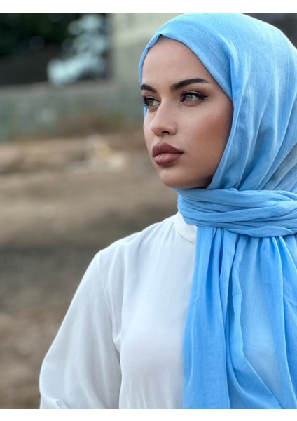 Dünya'nın En Rahat Dubai Şalı - Soft Mavi