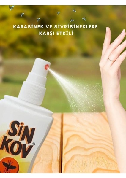 Sivrisinek ve Kene Kovucu Atomizer Sprey 100 ml 12 Adet