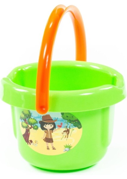 Yeşil Plaj Oyuncak Kovası, Çocuklar Için Eğlence Seti