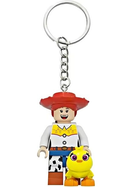 Jessie ve Çiko Minifigür Anahtarlık - Koleksiyon Çanta ve Cüzdan Süsü
