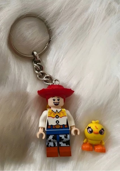 Jessie ve Çiko Minifigür Anahtarlık - Koleksiyon Çanta ve Cüzdan Süsü fiyatları