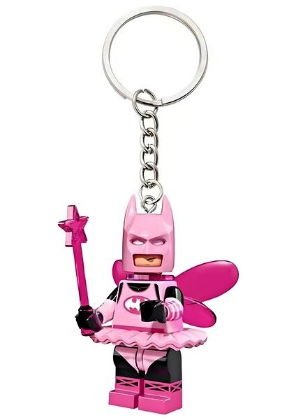 Bat-Fairy Karakteri Mini Figür Anahtarlık Çanta ve Cüzdan Süsü