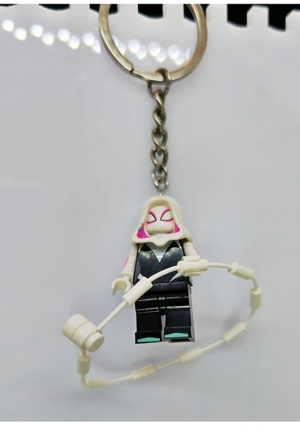 4.5 cm Ghost-Spider Mini Figürlü Anahtarlık