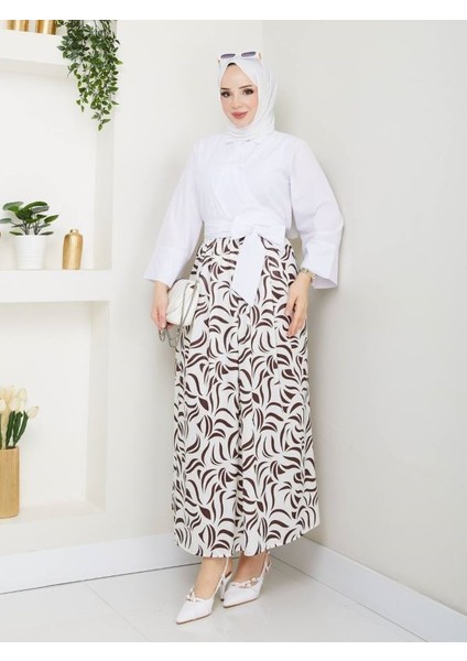 Asimetrik Fiyonk Detay Gömlek