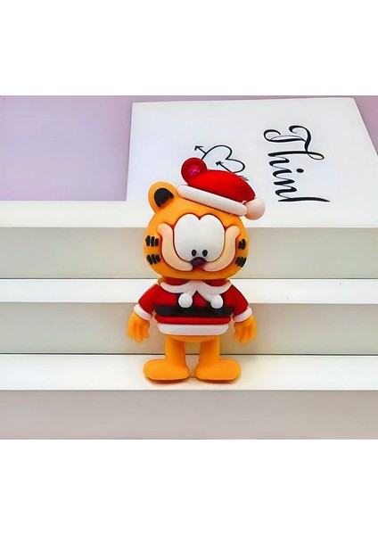 Garfield Karakter Figür Anahtarlık