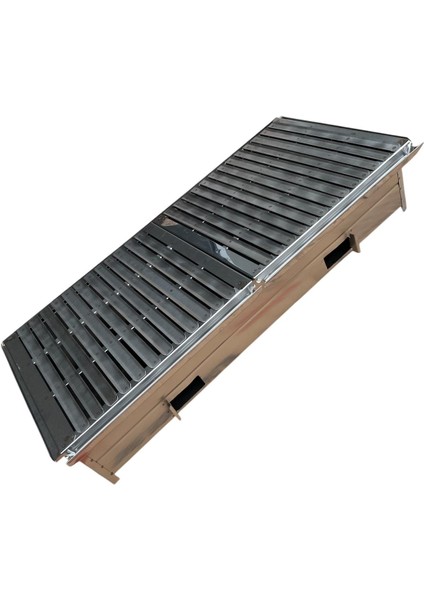 Paslanmaz Kömürlü Mangal 40 x 90 cm Masaüstü modelleri