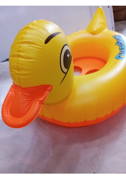 Renkli Şişme Bebek Botu, Çocuklar Için Güvenli ve Rahat Can Simidi 70X55 cm