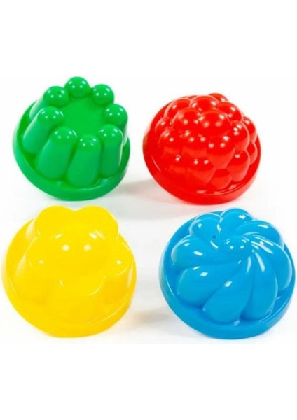 8'li Renkli Dekoratif Kum Kalıpları Seti, Eğlenceli ve Yaratıcı Tasarımlar fiyatları