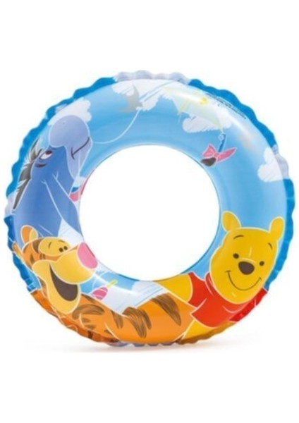 Sevimli Winnie The Pooh Temalı 51 cm Simit Çocuk Havuz Oyuncakları