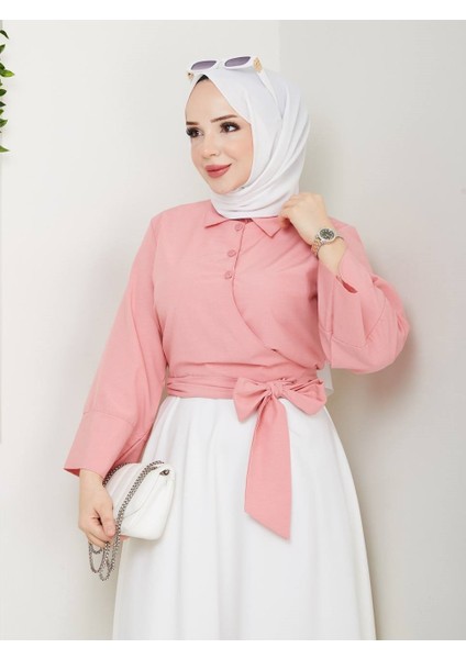 Asimetrik Fiyonk Detay Gömlek fiyatları