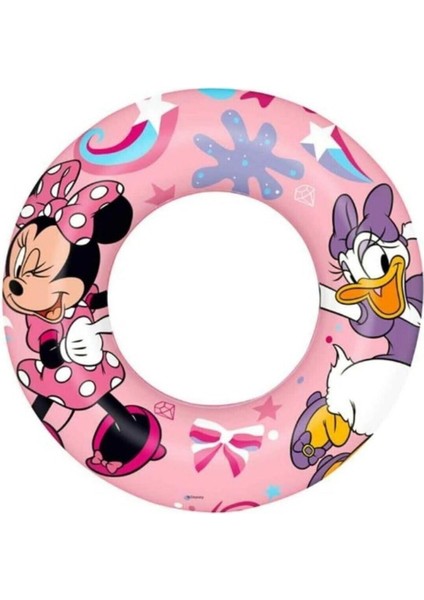 56 cm Minnie Deniz Simidi, Çocuklar Için Eğlenceli ve Güvenli Deniz Oyuncağı