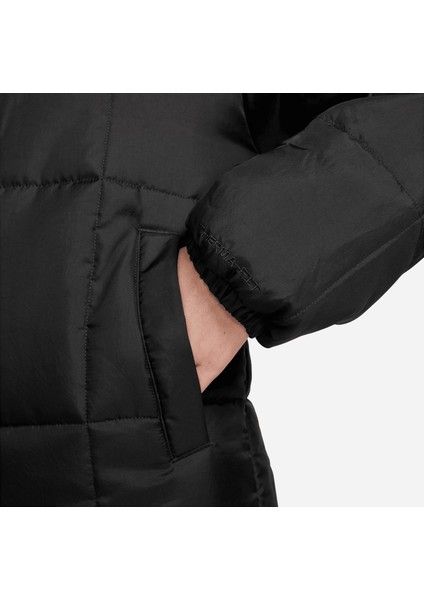 Sportswear Classic Puffer Therma-Fıt Bol Kapüşonlu Kadın Parkası FB7675-010 modelleri