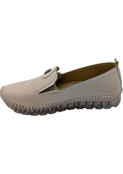 Charmille | Kadın Tamamen Ortopedik Yanları Lastikli Ayakkabı - Bej - 38 fiyatları