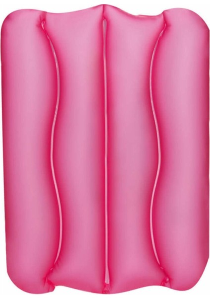 Pembe 38X25 cm Rahat ve Şık Plaj Yastığı, Konfor ve Stil Sunar