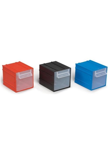 Portbag PÇ014 Çekmece Mavi-Kırmızı