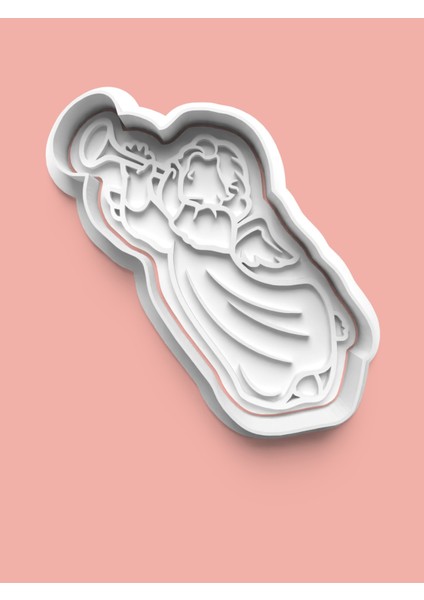 Melek Figürü Kurabiye Kalıbı ve Şeker Hamuru Kalıbı