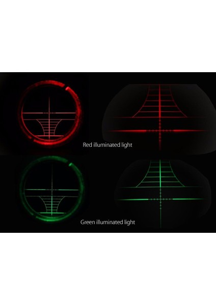 3-9X50AOEG Çıft Işıklı Retikül Optik Görüş Kapsamlı Zoomlu Dürbün(B)