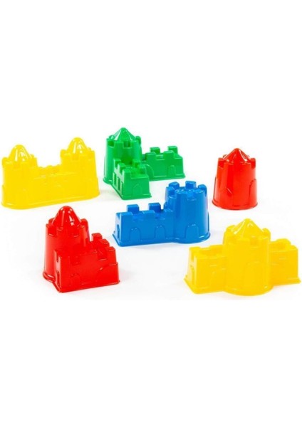 Renkli Kale Yapımı Seti, 6 Parça, Eğlenceli ve Yaratıcı Oyuncak Seti
