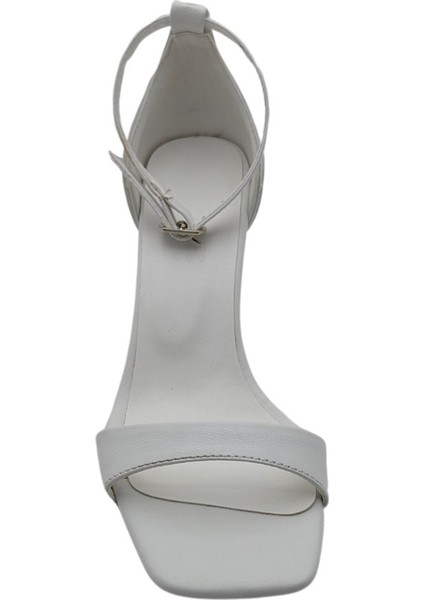 Divelle | Kadın Tek Bant Abiye Topuklu Ayakkabı - Beyaz - 39 modelleri