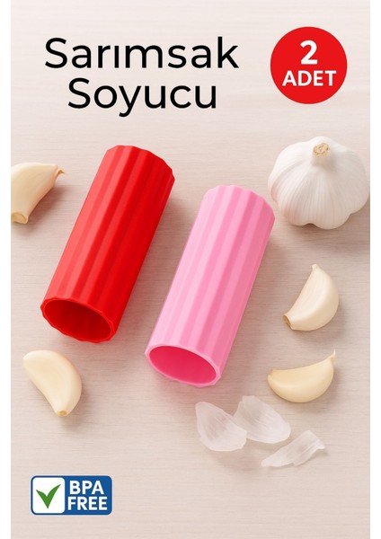 2’li Sarımsak Soyucu Rulo – Silikon, Bpa Içermez, Pratik Mutfak Yardımcısı fiyatları