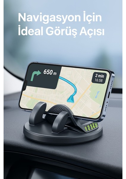 Park Numarası Gösterge Ünitesi ve 360 Derece Dönen Telefon Tutucu modelleri