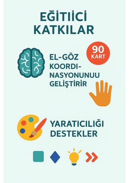 Magnetik Yapboz Dünyası – 90 Maynetik Parça + 42 Kart