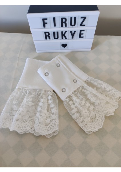 Gömlek Görünümlü Uzatıcı Manşet Kolluk fırsatları