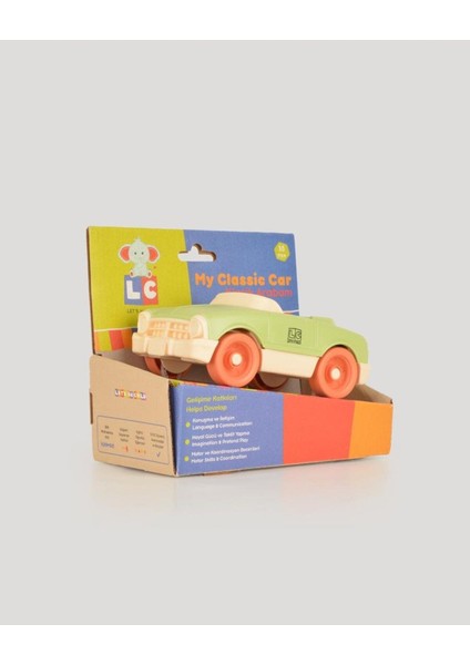 Yeşil Klasik Oyuncak Araba, Eğlenceli ve Şık Hediye Seçeneği